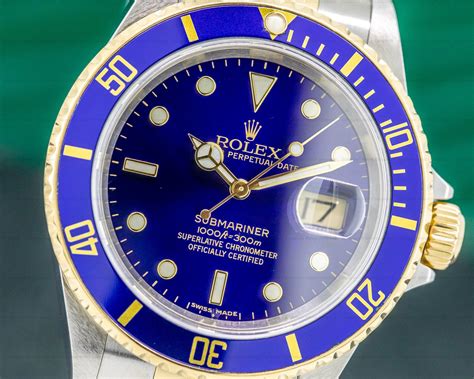 rolex silber blau|rolex submariner blue dial.